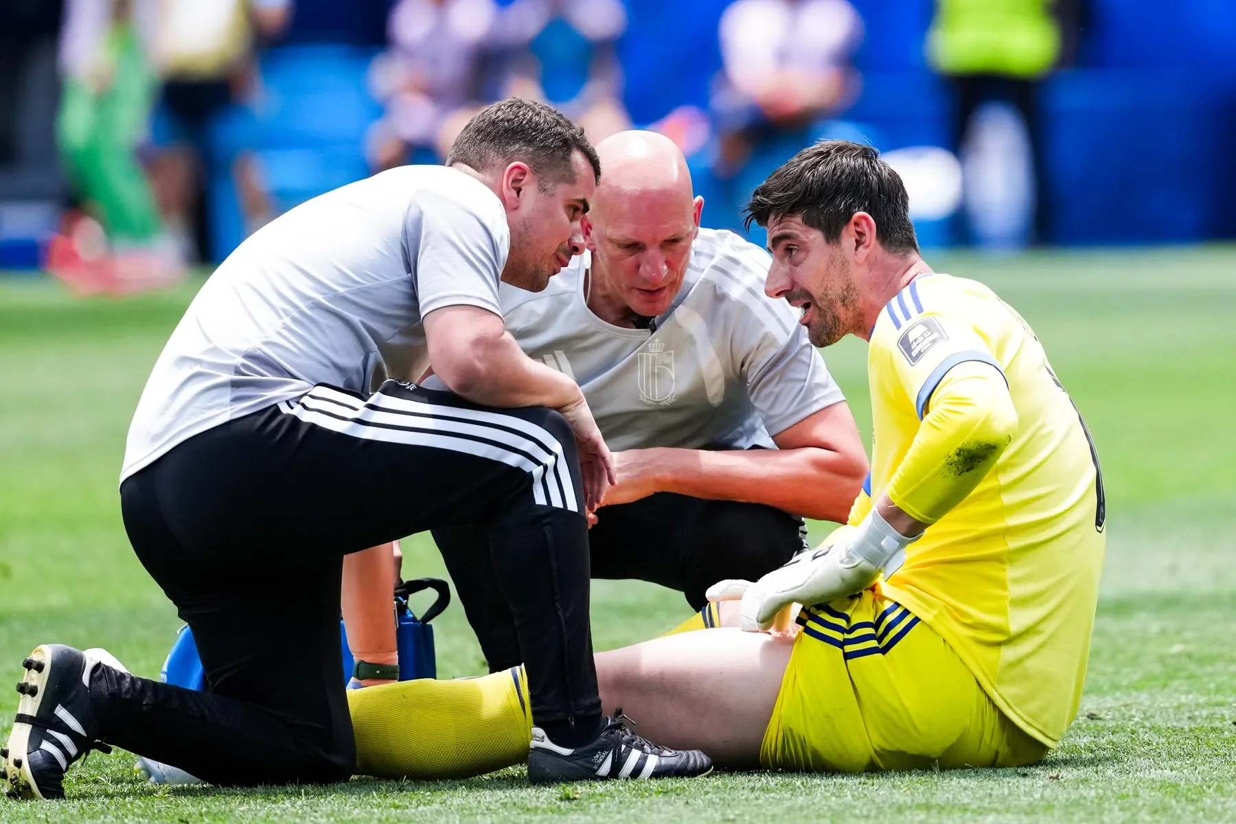 Belgium's Physiotherapist Disclaims Role in Courtois Substitution
