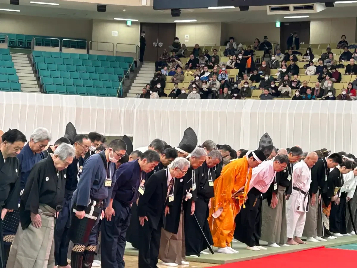 Kobudo demonstration